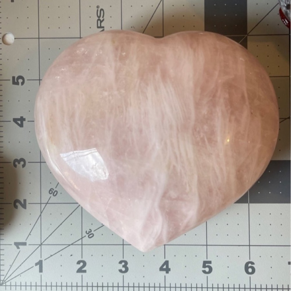 Rose Quartz Heart